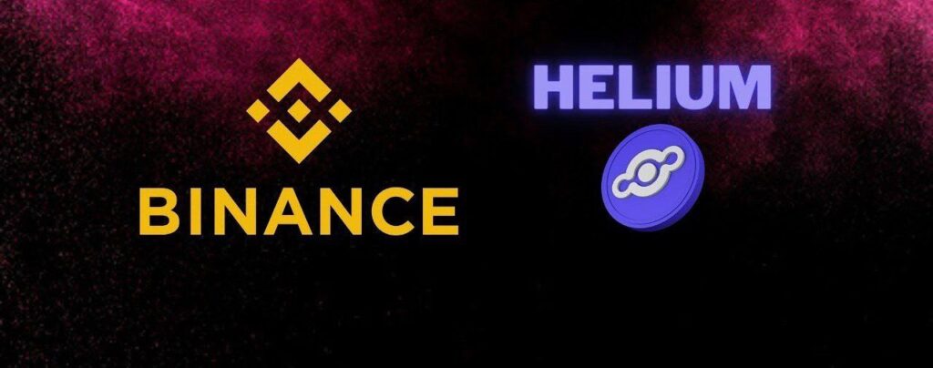 Binance pierde millones por error en tokens de Helium.