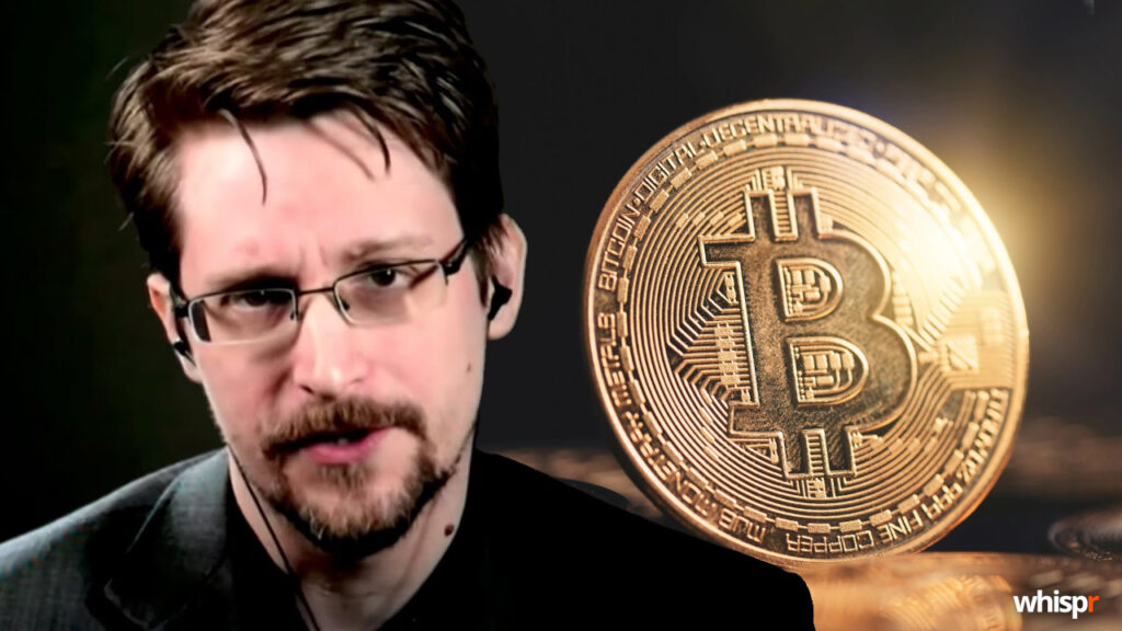 Edward Snowden ve un buen momento para Bitcoin