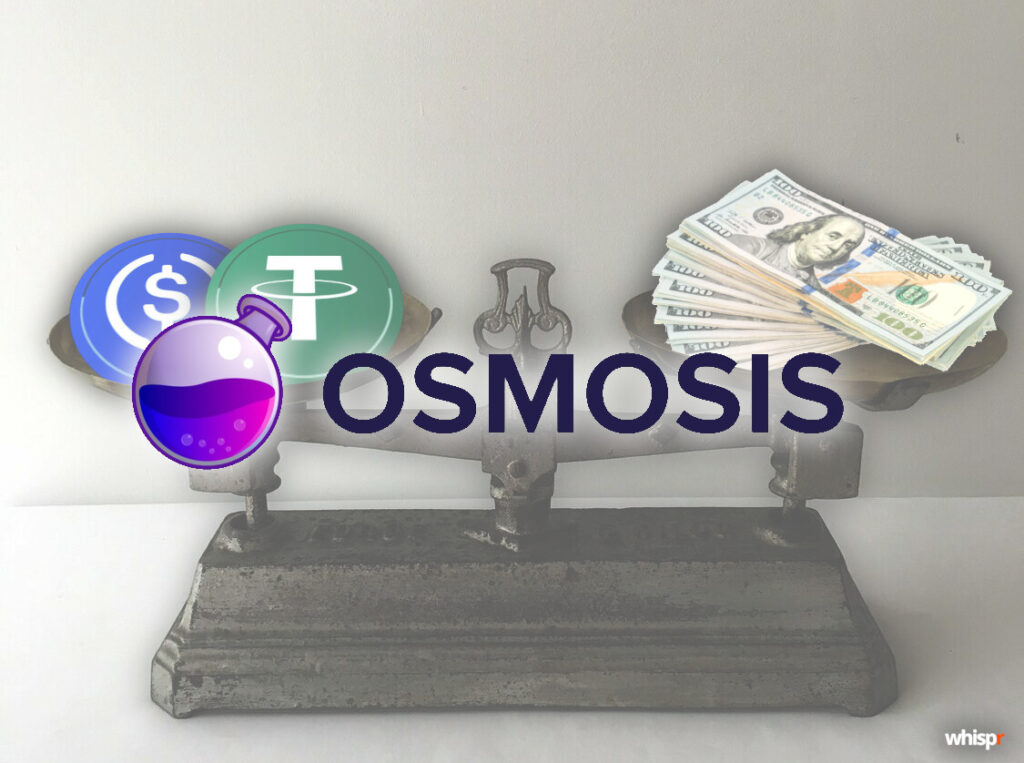 Osmosis, el DEX de Cosmos, lanza un stableswap