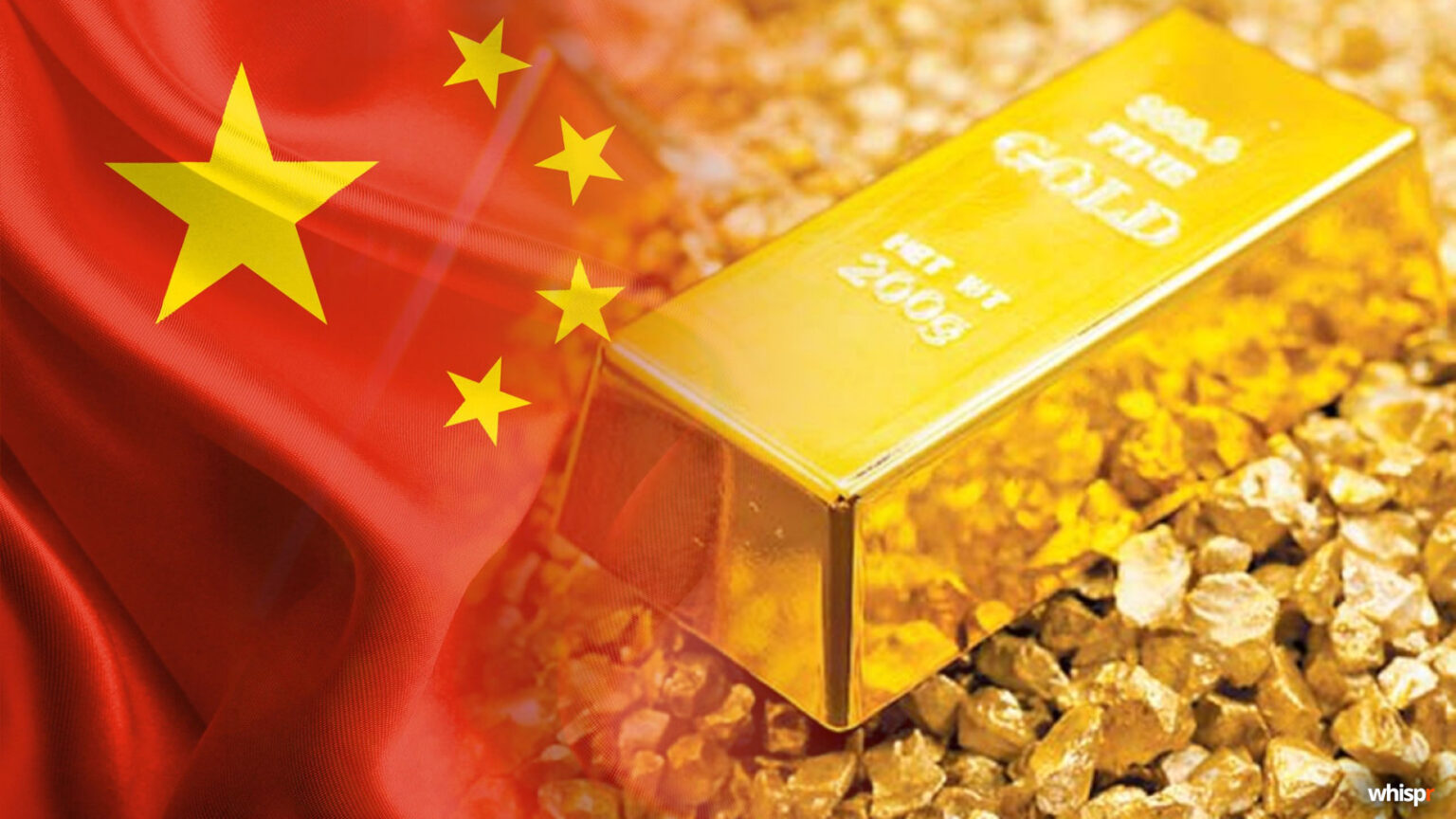 China aumenta la extracción y compra de oro China aumenta la extracción de oro