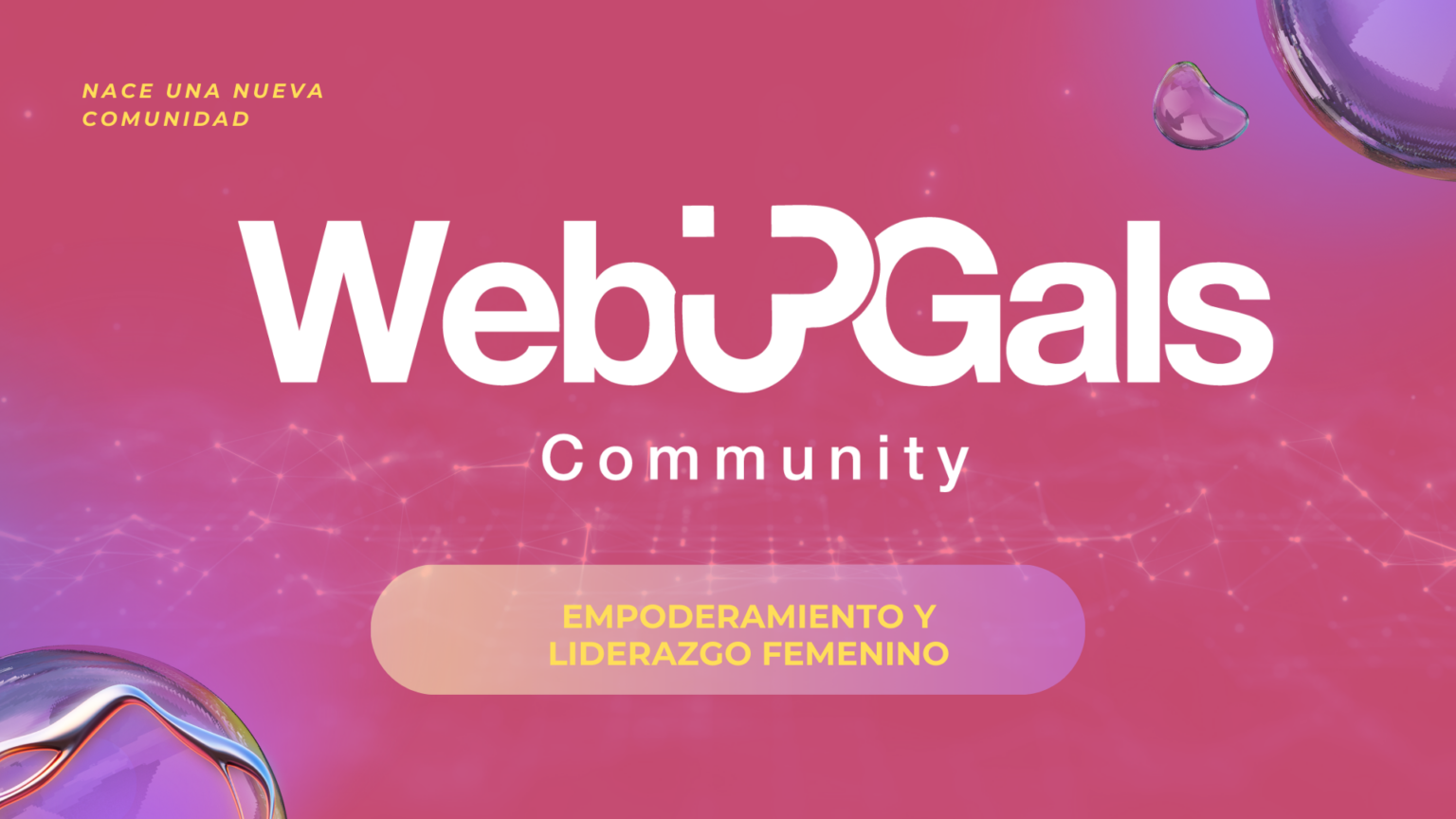 Web3gals: Innovación y Empoderamiento Femenino Web3gals: Innovación y Empoderamiento Femenino · WHISPR