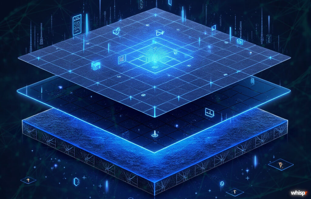 Las capas de la blockchain ¿En qué se diferencian? · WHISPR