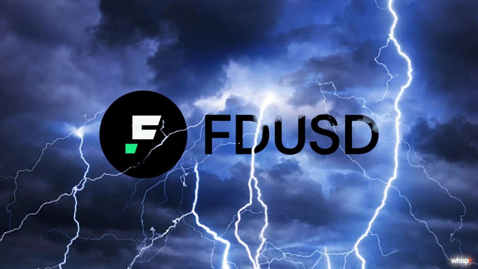 FDUSD pierde paridad tras acusaciones de insolvencia · WHISPR