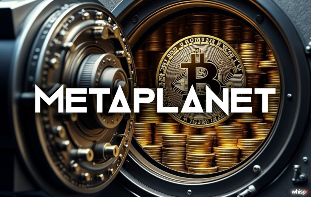 Metaplanet reafirma su apuesta por Bitcoin · WHISPR