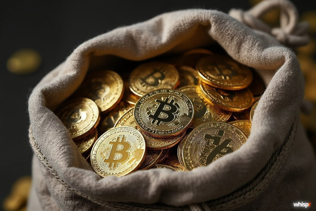 Una empresa británica recauda $21 millones con Bitcoin · WHISPR