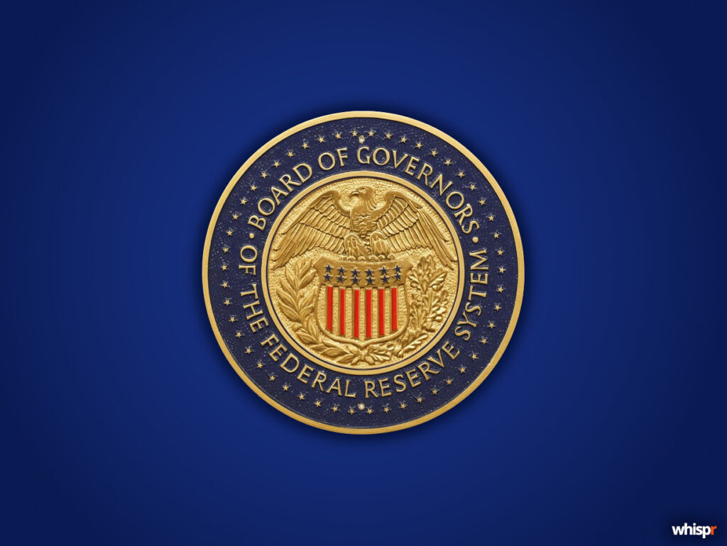 La Fed cierra su programa especial de supervisión bancaria para criptomonedas La Fed cierra la supervisión bancaria de criptomonedas · WHISPR