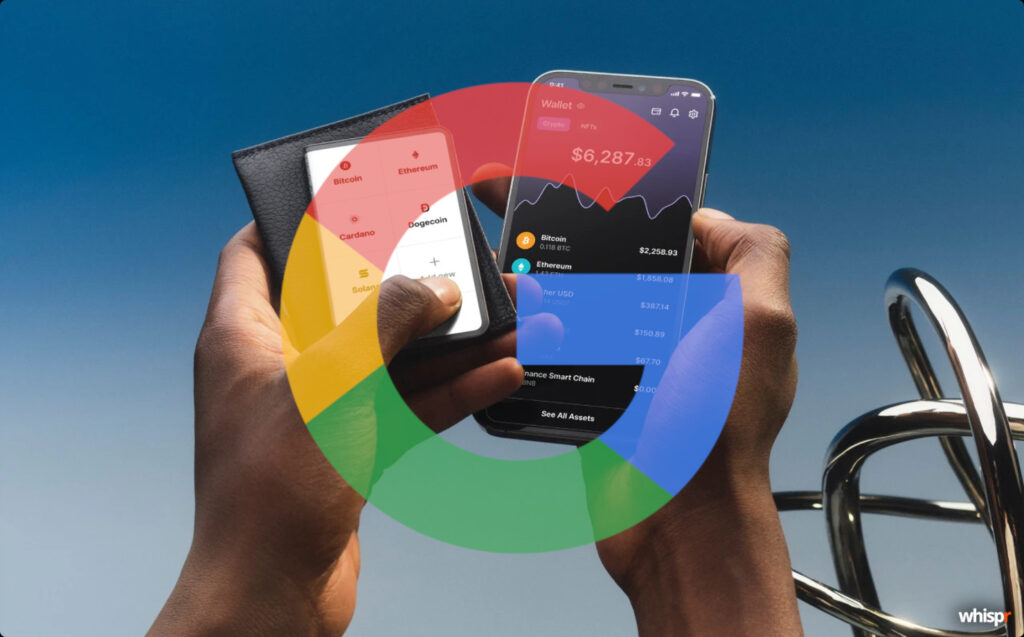 Las nuevas reglas de Google Play no afectan a wallets · WHISPR