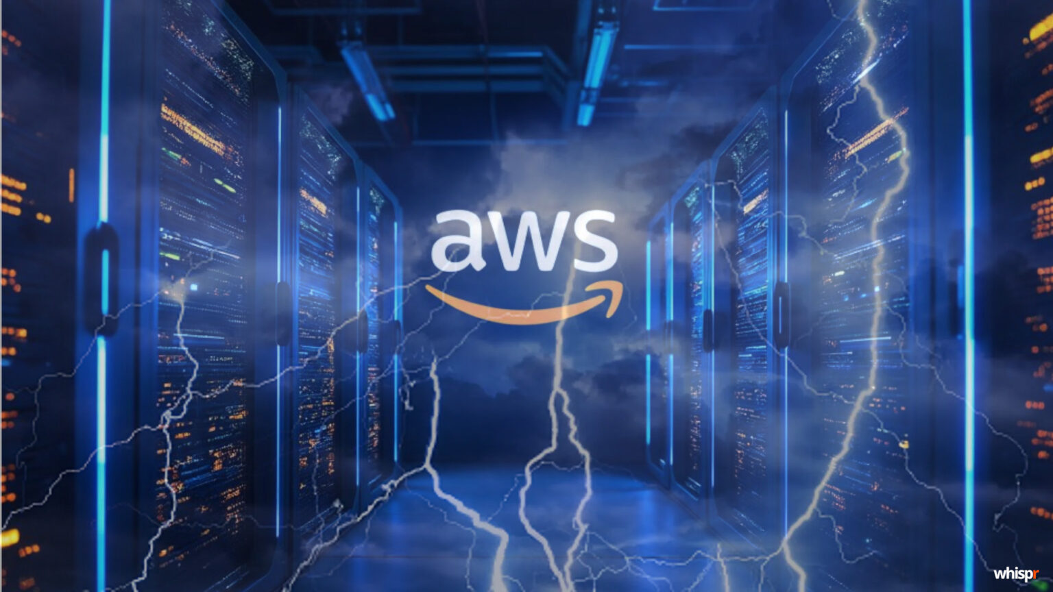 Una caída de Amazon Web Services paraliza internet · WHISPR