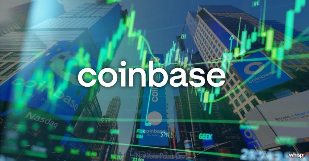 Coinbase forja alianzas estratégicas con Citi y Apollo · WHISPR