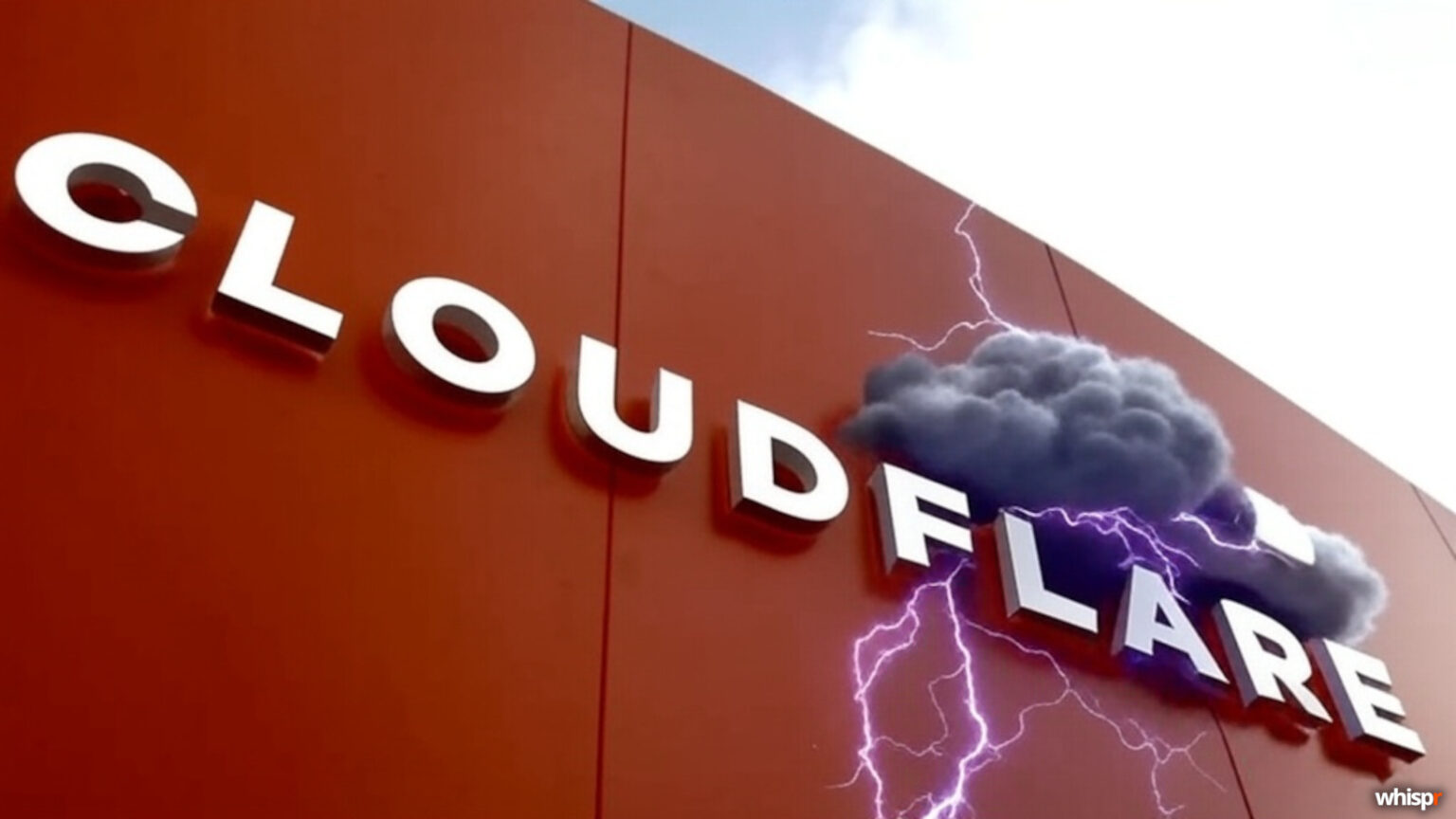 Una interrupción global de Cloudflare paraliza servicios crypto y expone las vulnerabilidades de la centralización Interrupción global de Cloudflare paraliza servicios · WHISPR