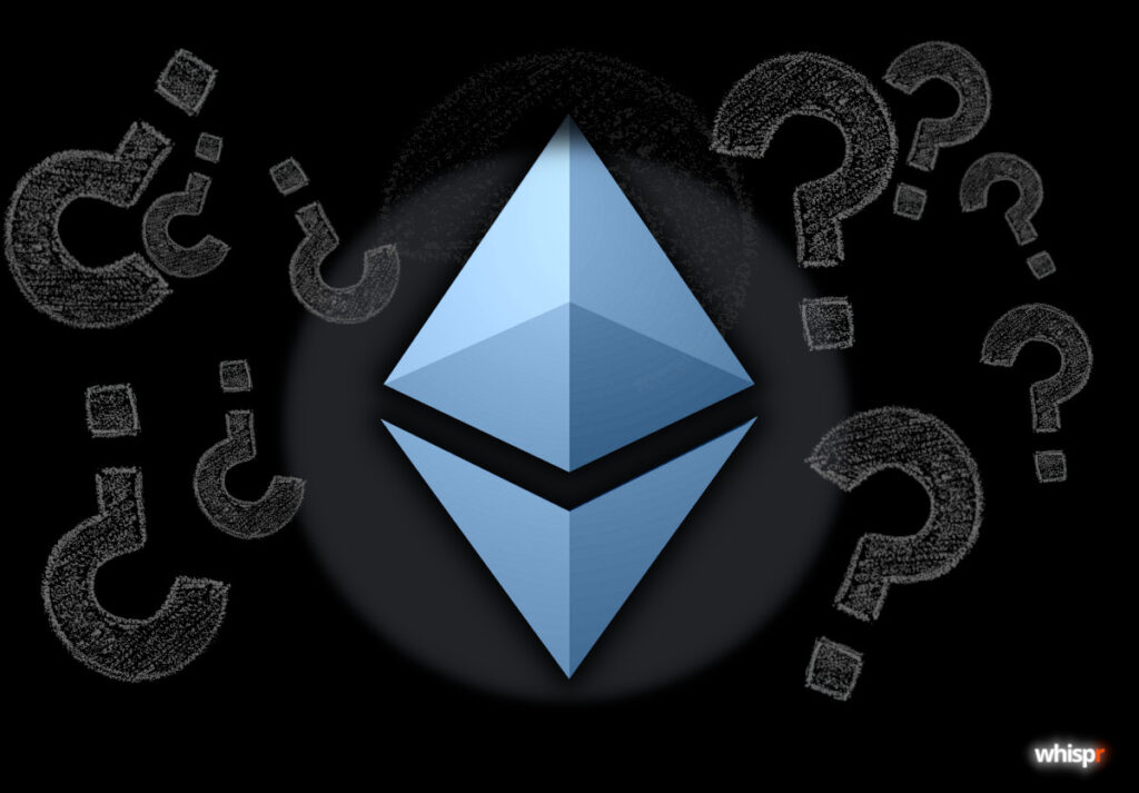 Ethereum se hunde bajo los $2,800 ¿una tormenta? · WHISPR