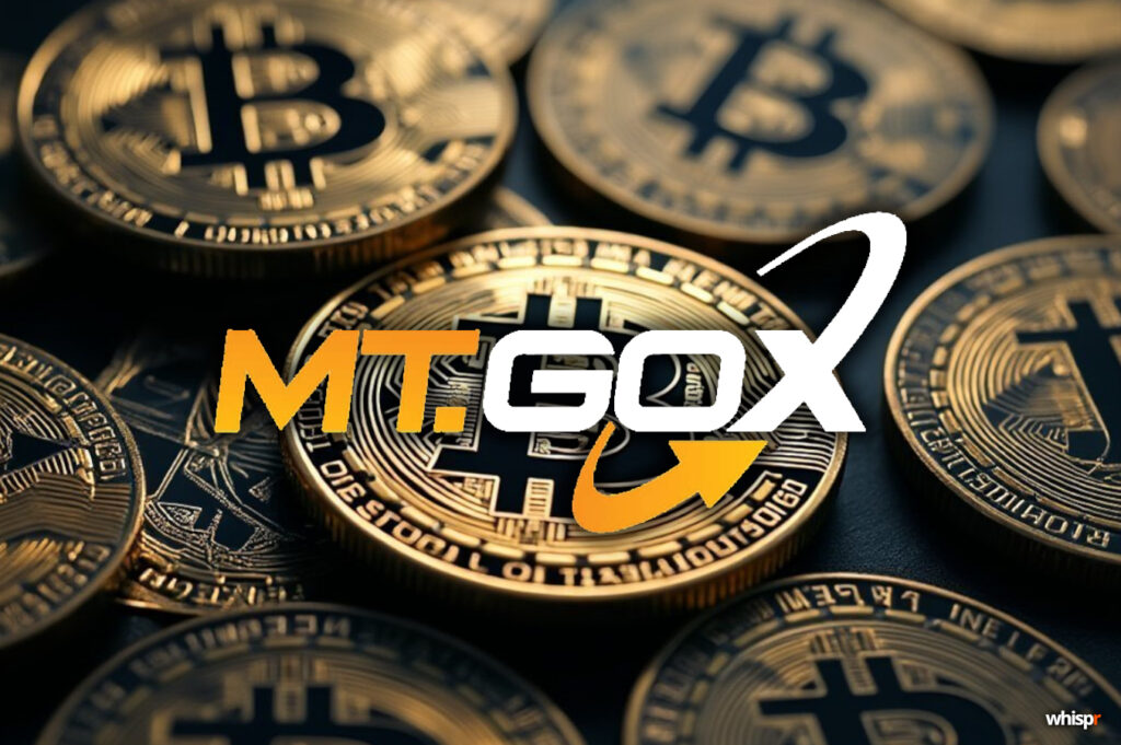 Mt. Gox transfiere 10.600 Bitcoin por valor de $950M · WHISPR