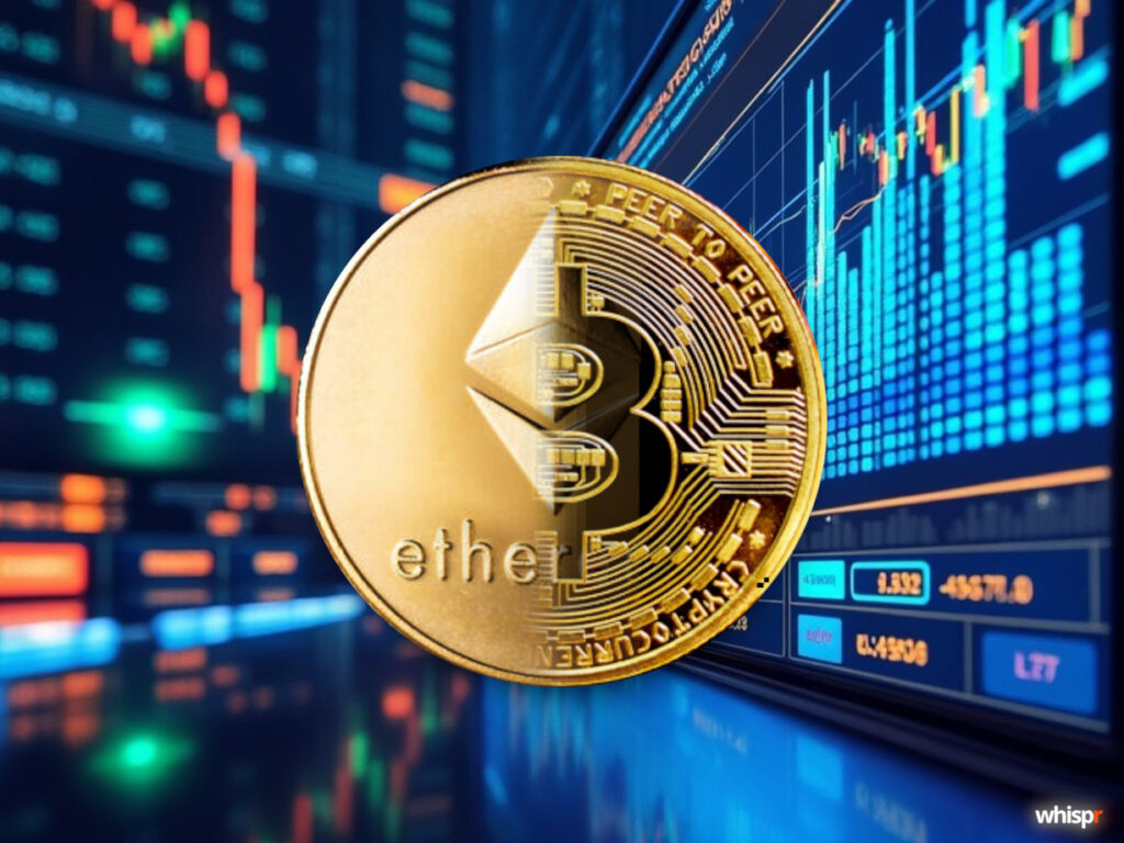 Bitcoin y Ethereum se recuperan con fuerza · WHISPR