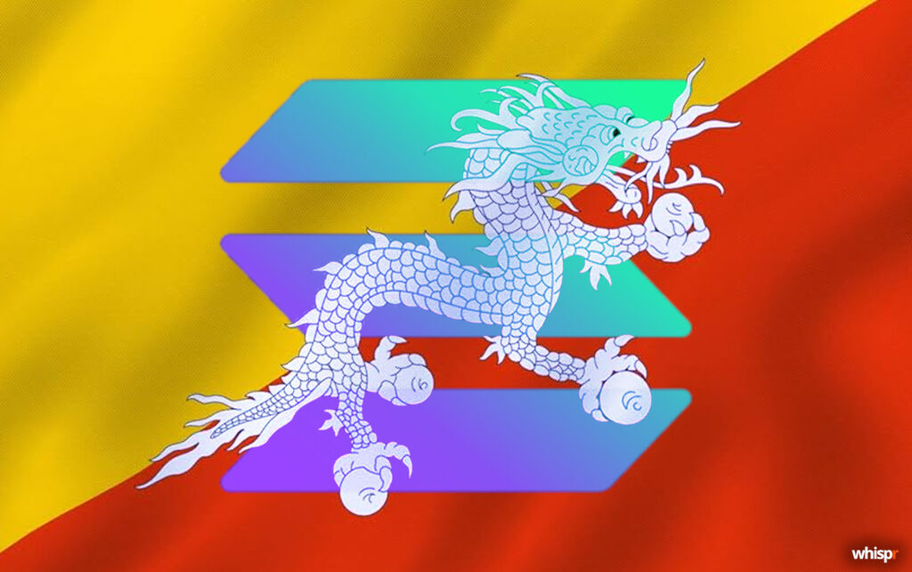 Bután lanza un token soberano de oro en Solana · WHISPR