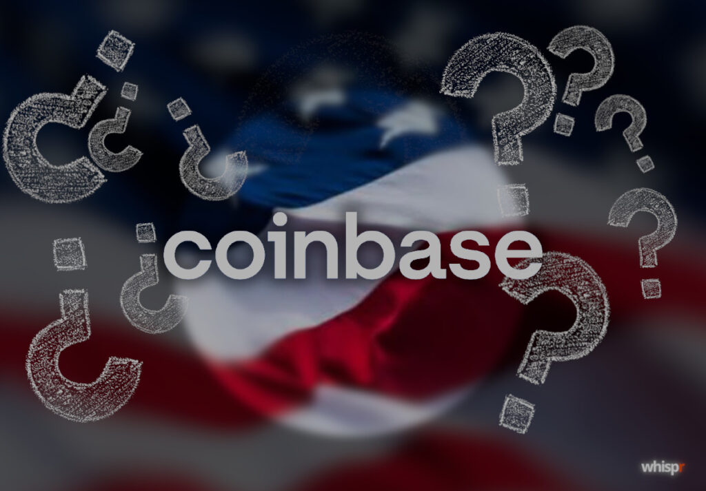 Coinbase podría retirar su apoyo a la Ley CLARITY · WHISPR