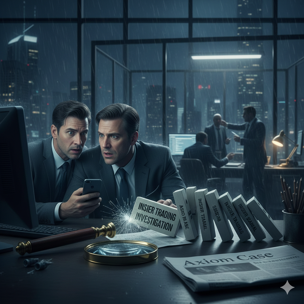El caso Axiom: cuando una investigación sobre uso de información privilegiada desató su propio escándalo de información privilegiada Empleado de Axiom usa información privilegiada