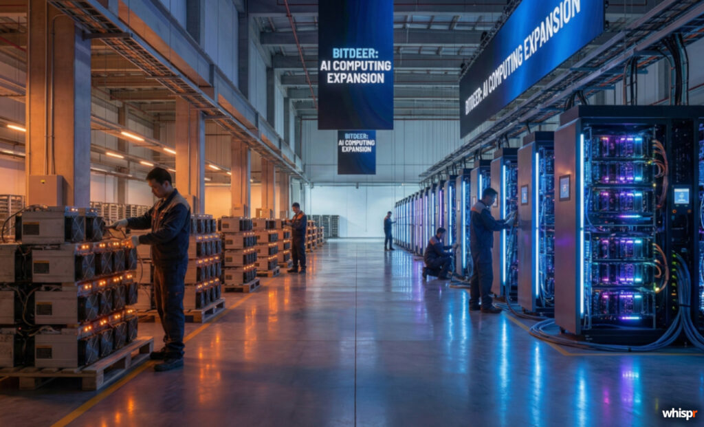 Bitdeer: De Bitcoin a la inteligencia artificial · WHISPR