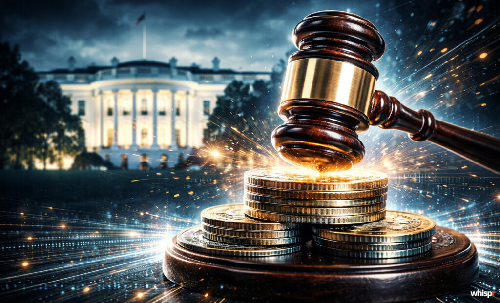 Casa Blanca fija ultimátum sobre las stablecoins · WHISPR