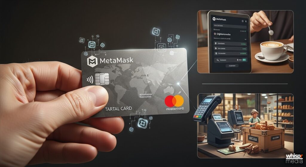 MetaMask lanza su tarjeta crypto en EE.UU. · WHISPR