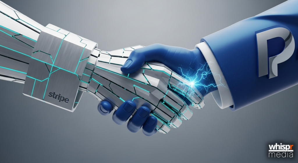 Stripe y PayPal: la operación que redefinirá los pagos · WHISPR