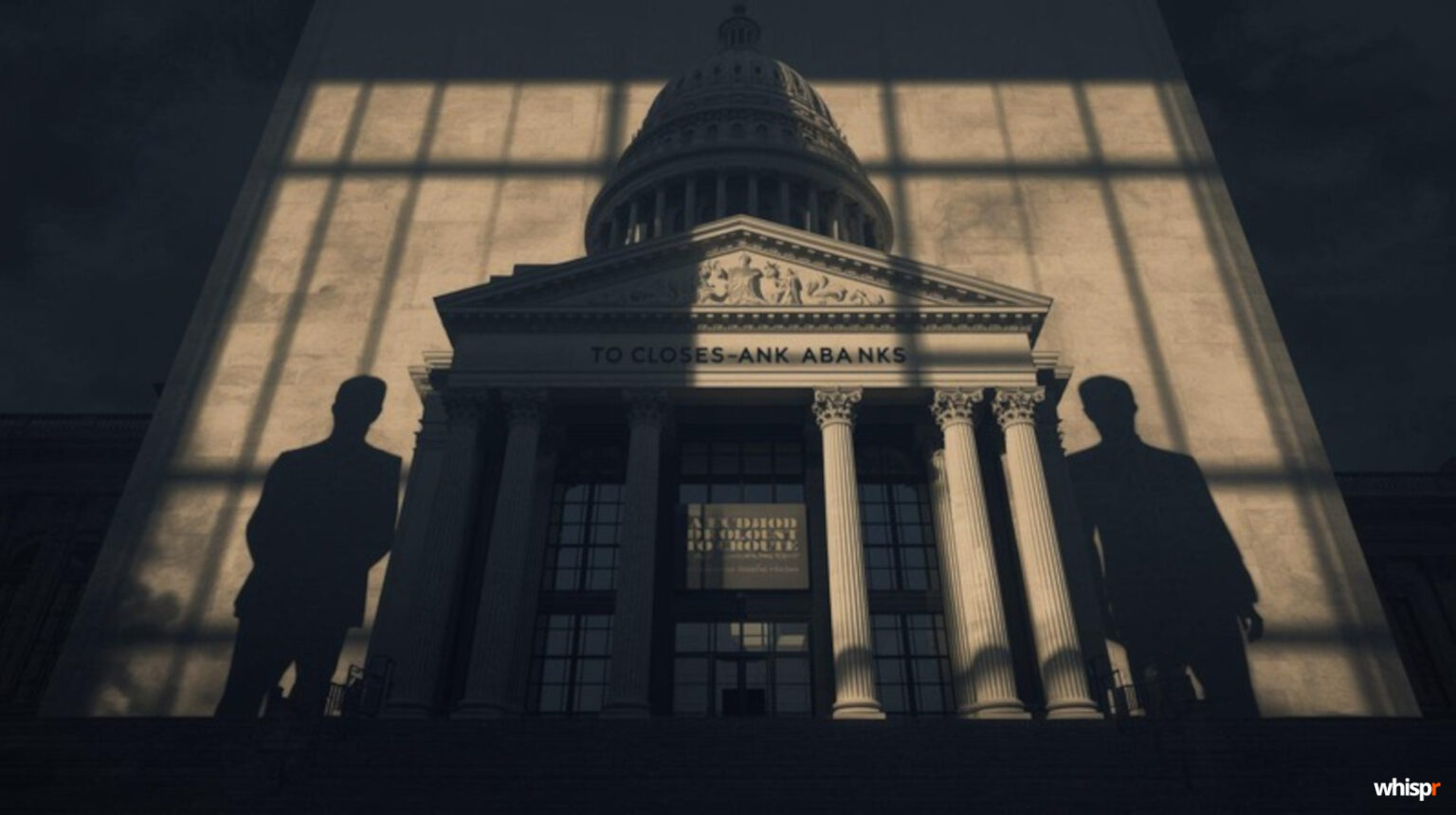 Guerra abierta: Trump y su hijo Eric arremeten contra los bancos por bloquear las criptomonedas Los Trump y su hijo Eric arremeten contra los bancos · WHISPR