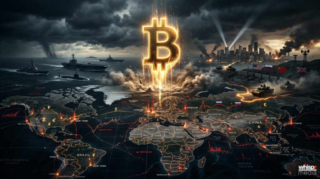 Bitcoin supera los $73,000: el rally que desafía la tensión geopolítica en Oriente Medio Bitcoin a más de $73,000: desafía la tensión geopolítica · WHISPR