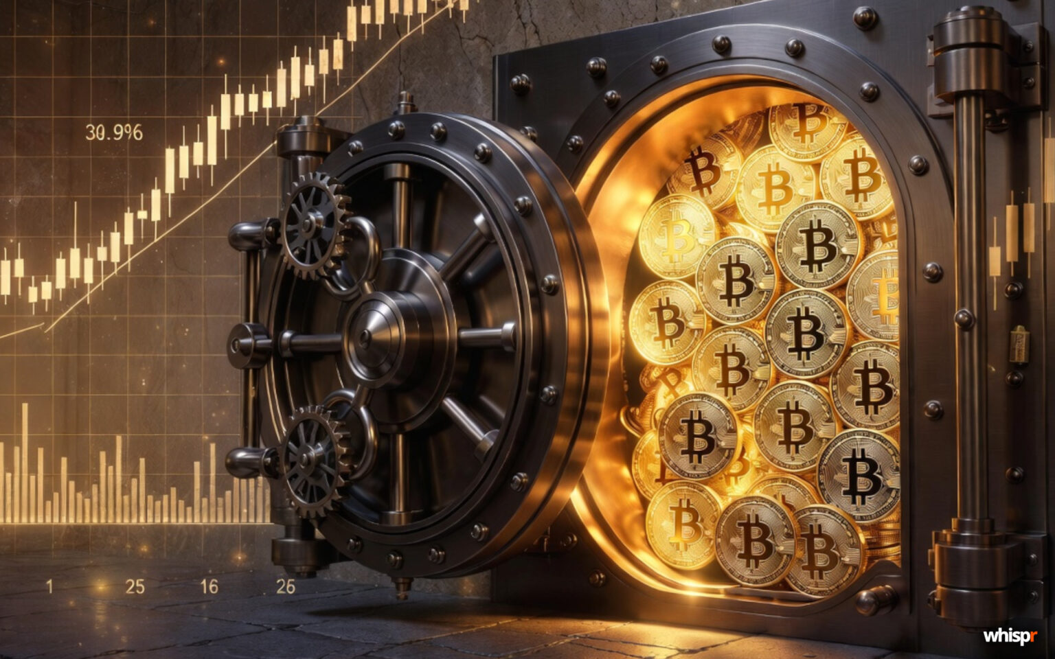 Strategy: más 720.000 Bitcoin tras una nueva compra · WHISPR