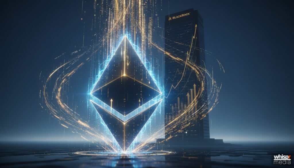 BlackRock lanza el ETF de Ethereum con staking · WHISPR