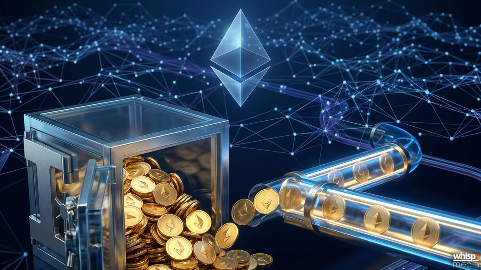 Récord de la Fundación Ethereum: $46M en ETH · WHISPR