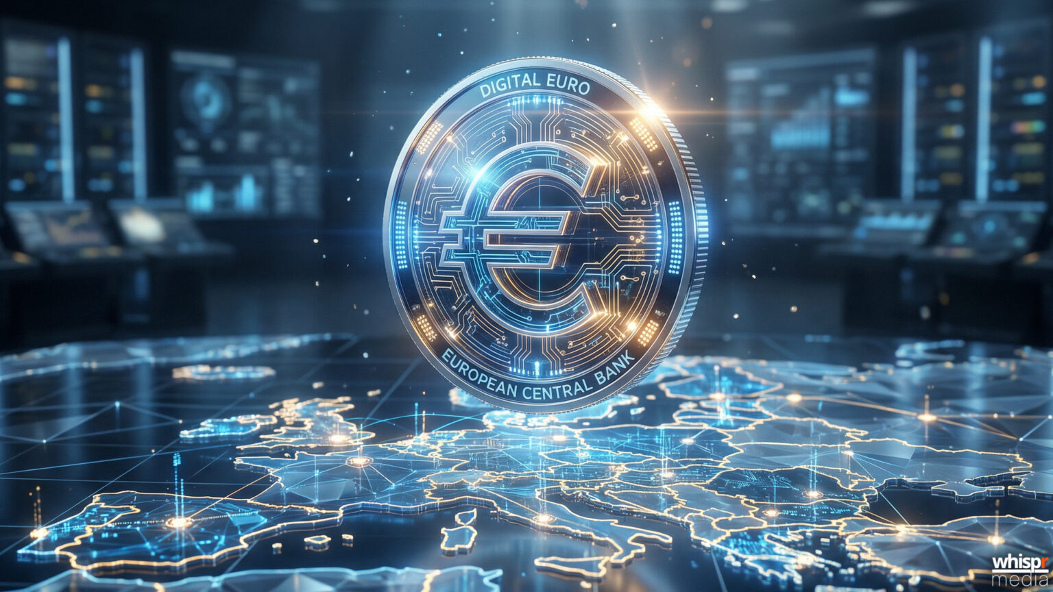 El euro digital como escudo ante las stablecoins: el BCE refuerza su alianza con la banca BCE: El euro digital como escudo ante las stablecoins · WHISPR