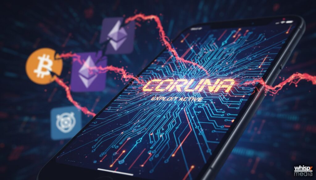 Alerta de Google: nuevo malware para iOS roba criptomonedas desde tu iPhone Google alerta: malware para iOS roba criptomonedas · WHISPR