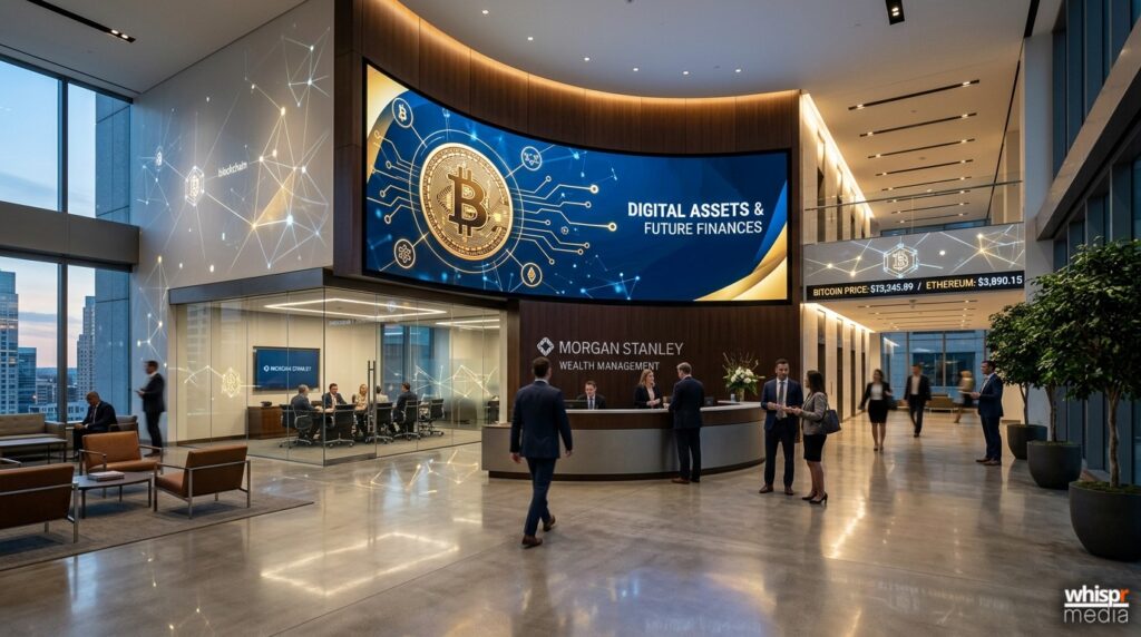 Morgan Stanley lanza su propio ETF de Bitcoin · WHISPR