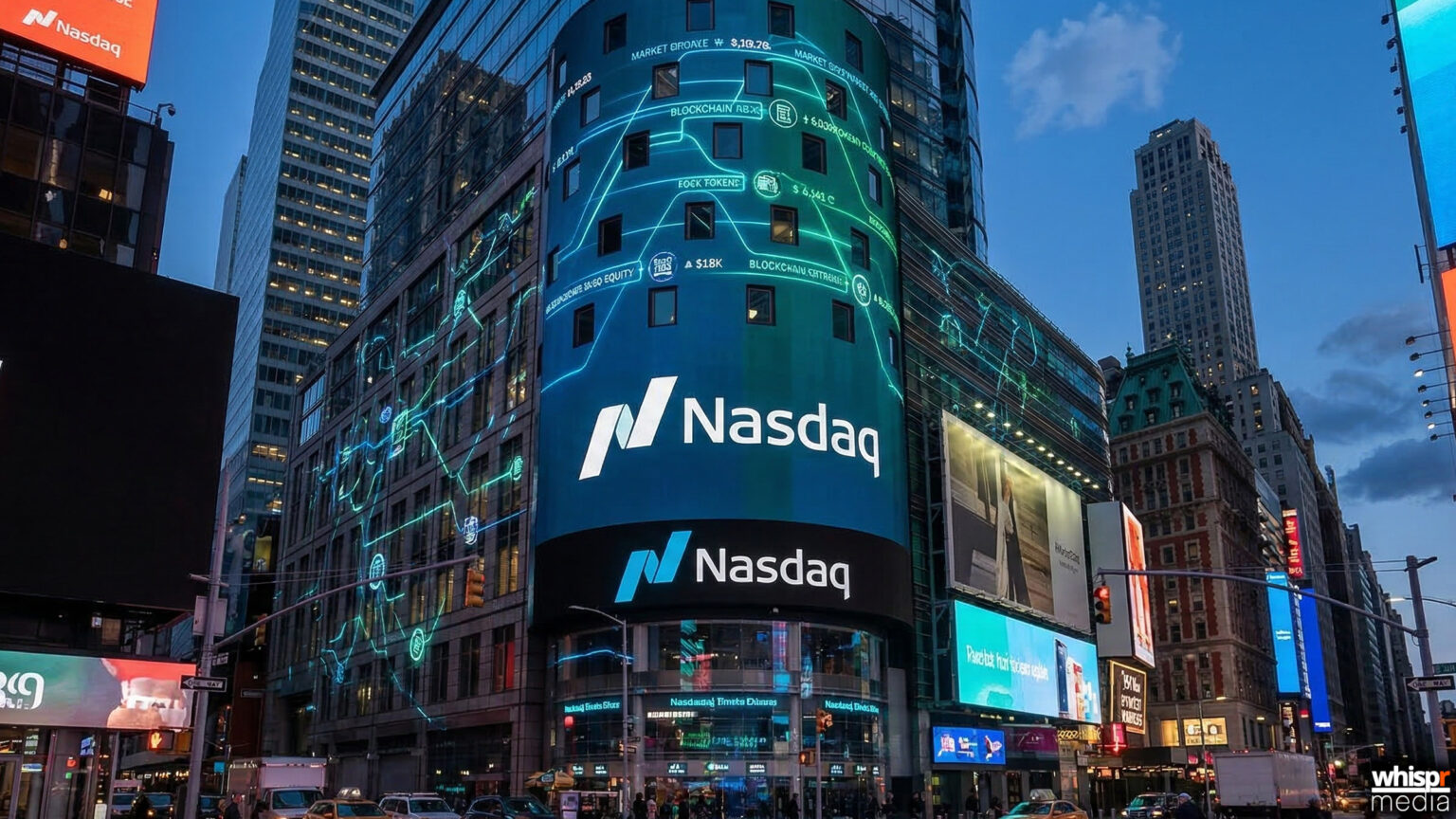 Nasdaq da un paso histórico: la SEC aprueba la tokenización de acciones en su exchange La SEC aprueba la tokenización en Nasdaq · WHISPR
