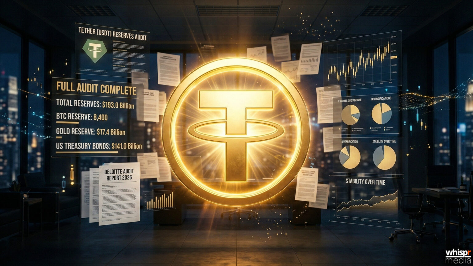 Tether da el gran paso: KPMG auditará sus reservas · WHISPR