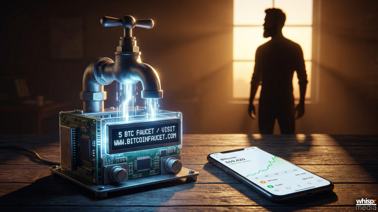 Jack Dorsey revive los 'faucets' de Bitcoin · WHISPR