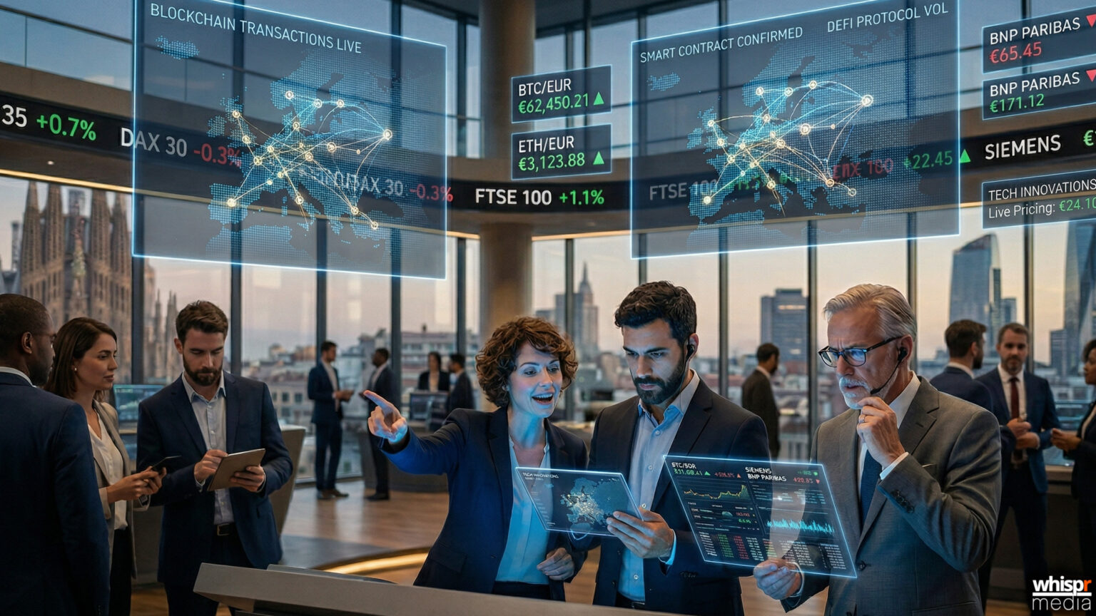 Europa recibe a la primera IPO totalmente onchain WHISPR