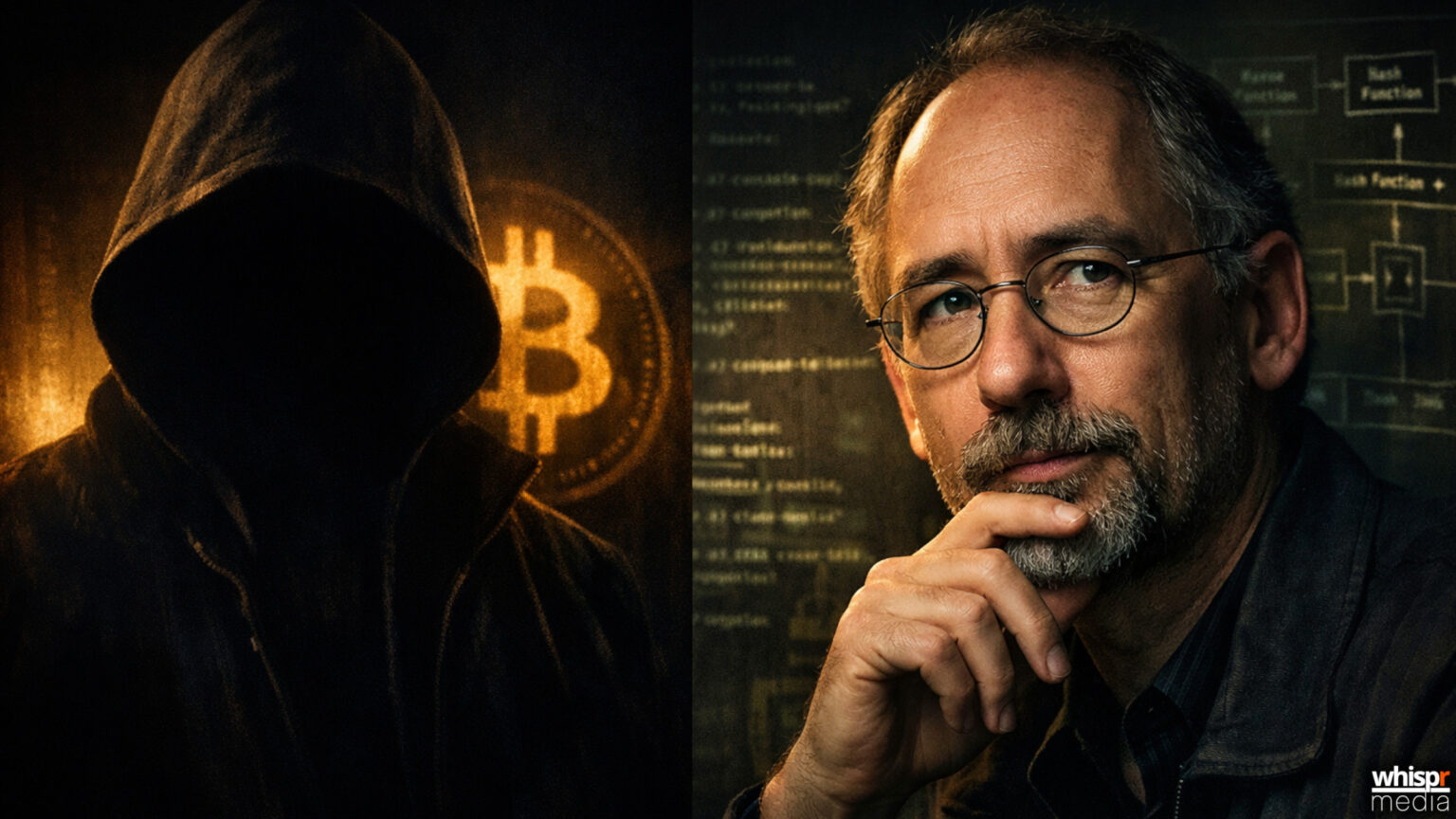 NYT señala a Adam Back como Satoshi Nakamoto · WHISPR